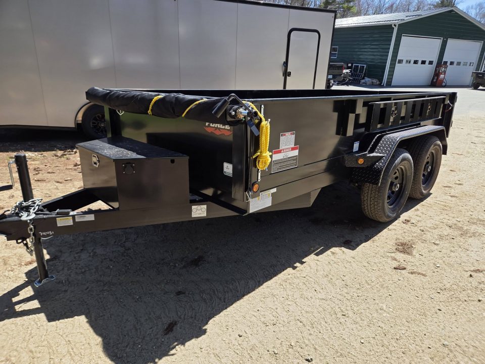 New 2026 Force 6x12 dump trailer 9990lb gvwr with tarp kit and ramps Dump Trailer