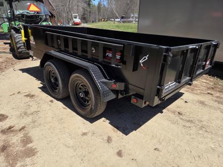 New 2026 Force 6x12 dump trailer 9990lb gvwr with tarp kit and ramps Dump Trailer