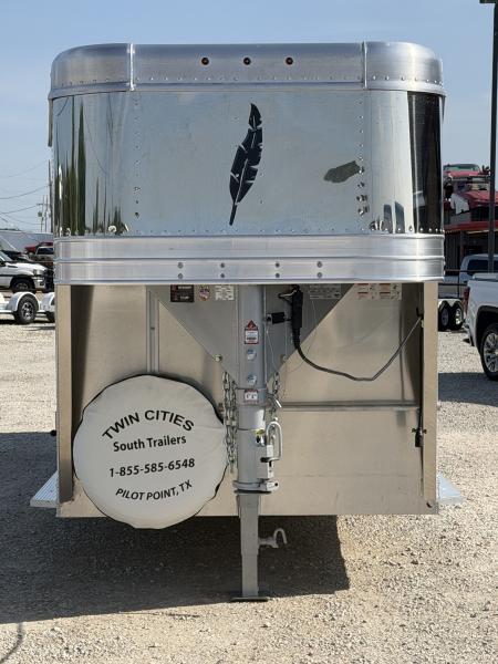 New 2026 Featherlite 24' Stock Trailer