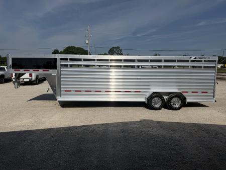 New 2026 Featherlite 24' Stock Trailer