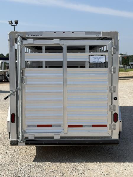New 2026 Featherlite 24' Stock Trailer