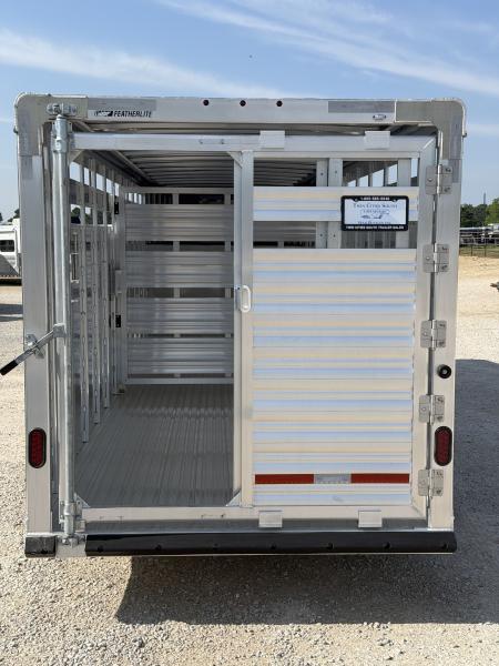 New 2026 Featherlite 24' Stock Trailer