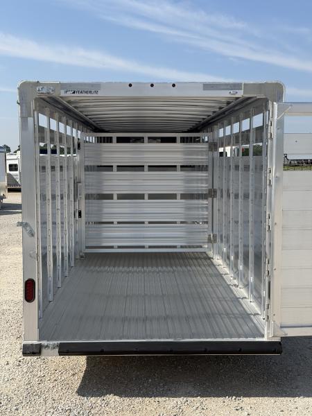 New 2026 Featherlite 24' Stock Trailer