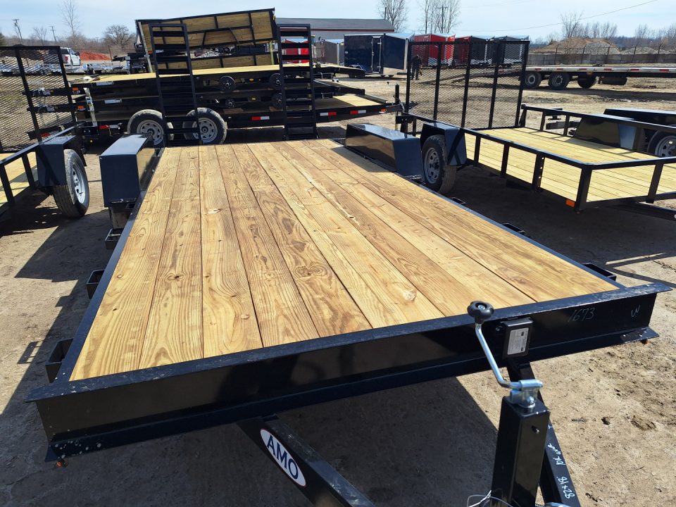 New 2026 AMO 82x18 10K Equipment Trailer