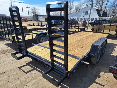 New 2026 AMO 82x18 10K Equipment Trailer