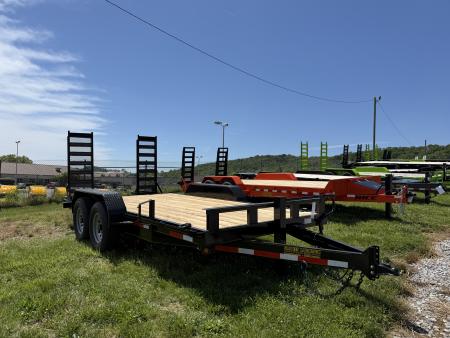 New 2026 P & T Trailers 14K 14+2 Equipment Trailer