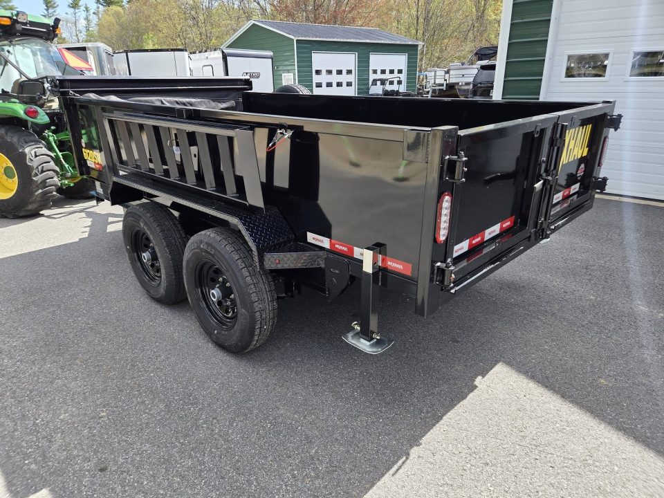 New 2026 Nexhaul 6x12 9990lb gvwr dump trailer with ramps and tarp kit Dump Trailer