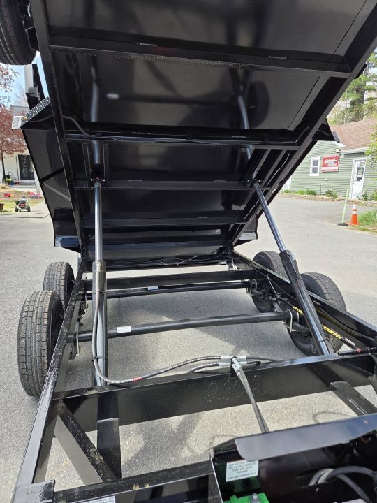 New 2026 Nexhaul 6x12 9990lb gvwr dump trailer with ramps and tarp kit Dump Trailer