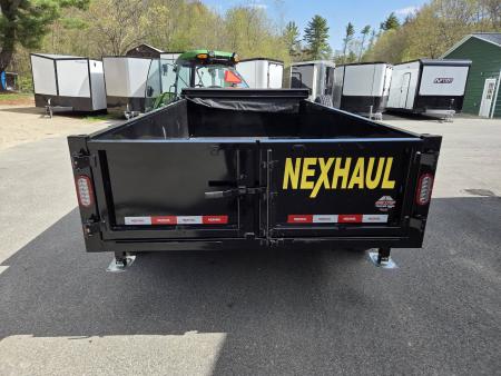 New 2026 Nexhaul 6x12 9990lb gvwr dump trailer with ramps and tarp kit Dump Trailer
