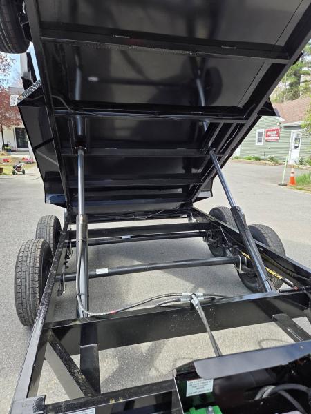 New 2026 Nexhaul 6x12 9990lb gvwr dump trailer with ramps and tarp kit Dump Trailer