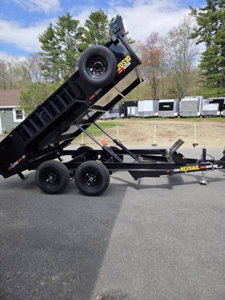 New 2026 Nexhaul 6x12 9990lb gvwr dump trailer with ramps and tarp kit Dump Trailer