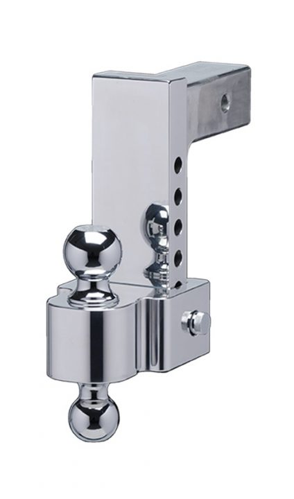New FASTWAY 2-1/2" 8" DROP ALUMINUM BALL MOUNT 2"&2-5/16"