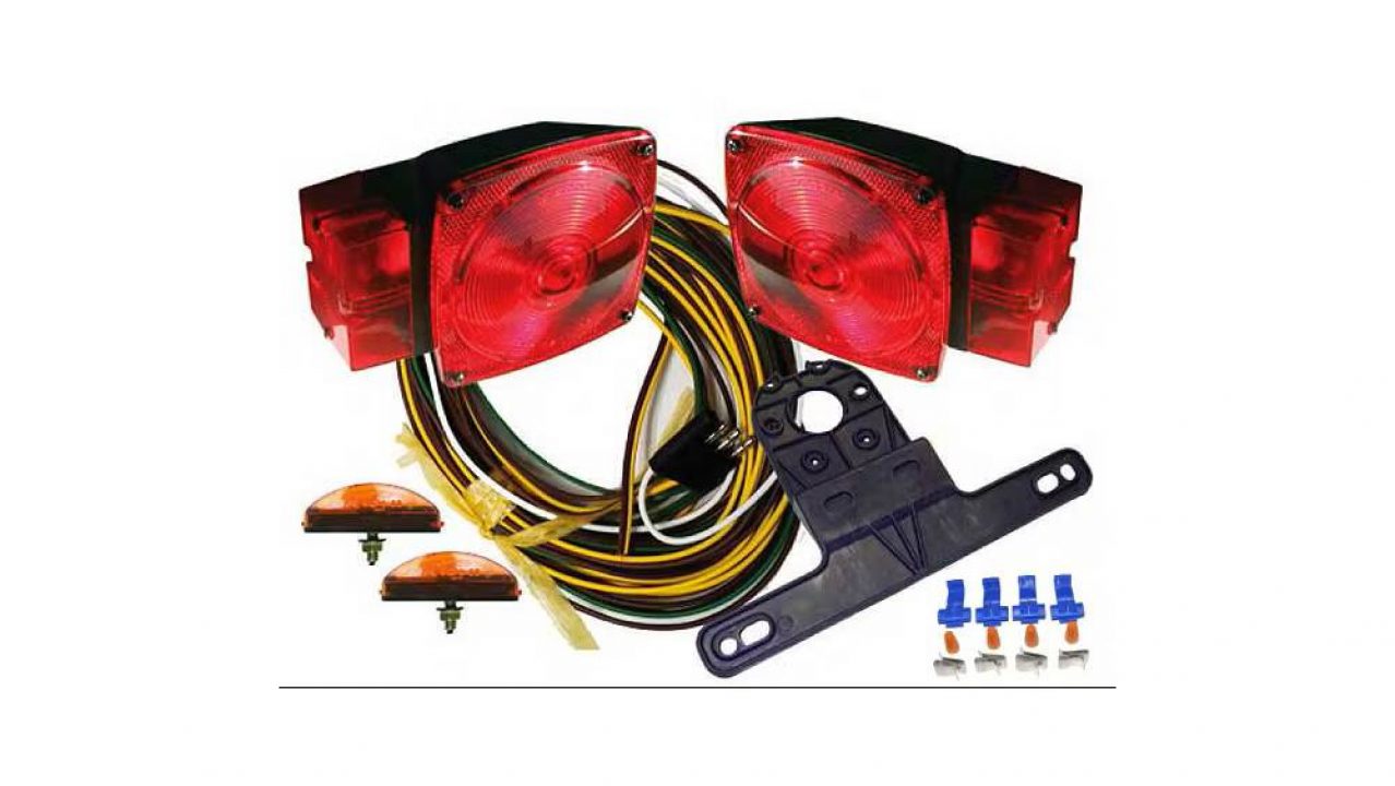 New 2025 ALLPRO - ALLPRO DISTRIBUTING INCANDESCENT SEALED STOP/TURN/TAIL LIGHT KIT CLAM PACK OVER 80IN TRAILERS