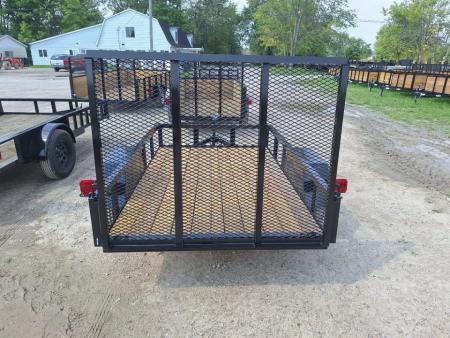 New 2025 AMO 5x8 Lowside Landscape Trailer