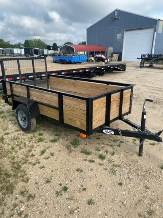 New 2026 AMO 4X8 WOODSIDE 2K Landscape Trailer