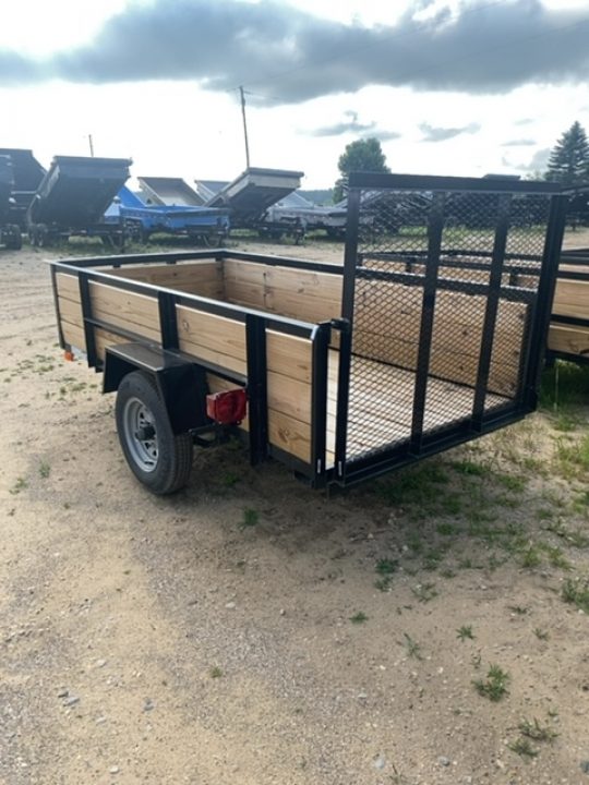 New 2026 AMO 4X8 WOODSIDE 2K Landscape Trailer