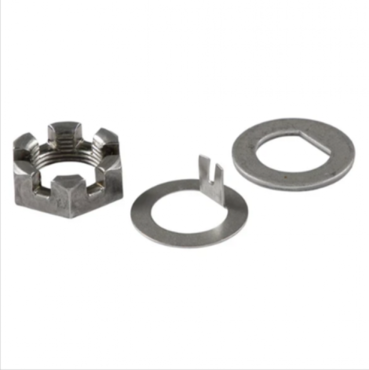 New 2025 1" D-Flat Spindle Nut Retainer | Trailer Axle Hardware