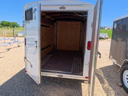 Used 2012 Atlas 5 X 8 Enclosed Cargo with Barn Doors and 2,990 lb. GVWR