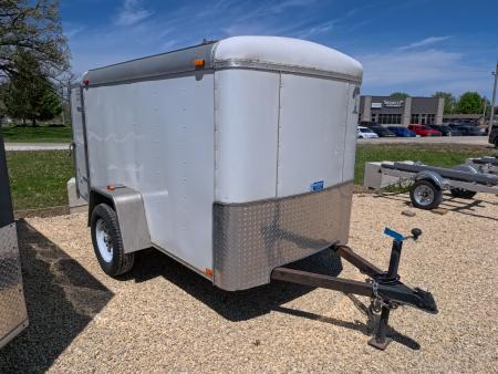 Used 2012 Atlas 5 X 8 Enclosed Cargo with Barn Doors and 2,990 lb. GVWR