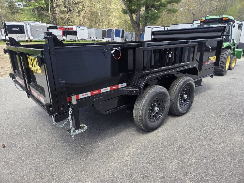 New 2026 Nexhaul 7x14 dual piston dump trailer wit tarp kit Dump Trailer 14,000lb gvwr