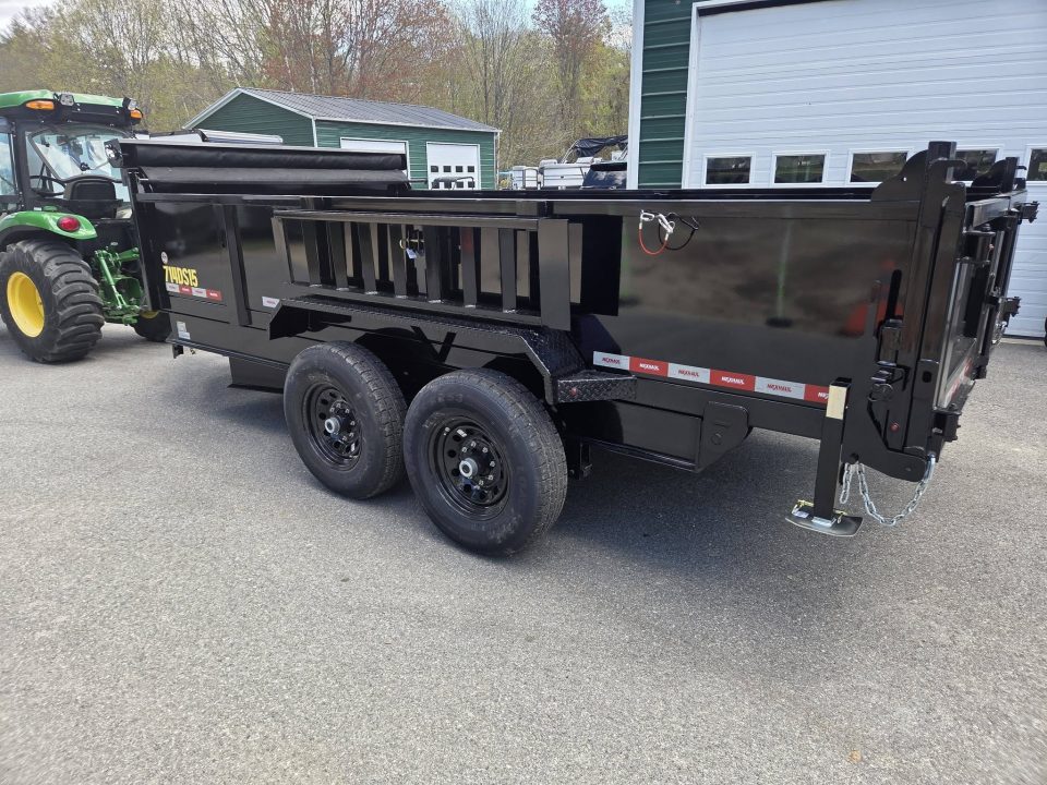 New 2026 Nexhaul 7x14 dual piston dump trailer wit tarp kit Dump Trailer 14,000lb gvwr