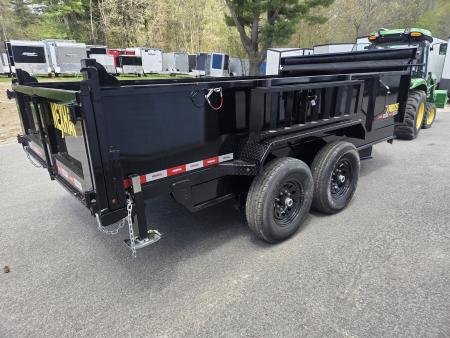 New 2026 Nexhaul 7x14 dual piston dump trailer wit tarp kit Dump Trailer 14,000lb gvwr