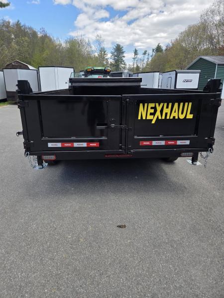 New 2026 Nexhaul 7x14 dual piston dump trailer wit tarp kit Dump Trailer 14,000lb gvwr