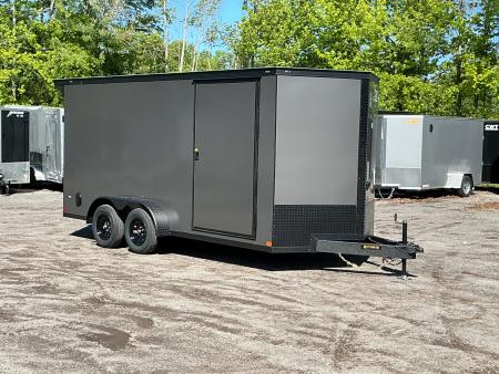 New 2026 Covered Wagon Trailers 7' X 16' X 7' Gold Mine Series Cargo / Enclosed Trailer