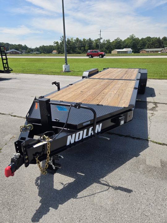 New 2026 Nolan Manufacturing NOL72417KBPTILTHD Equipment Trailer