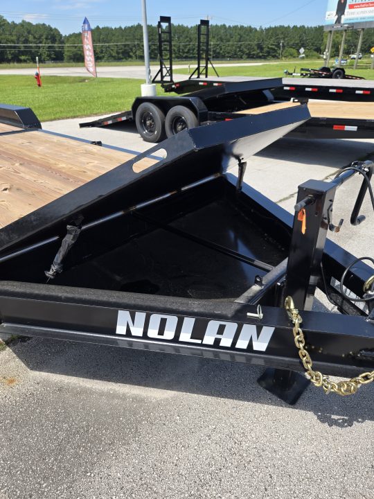 New 2026 Nolan Manufacturing NOL72417KBPTILTHD Equipment Trailer