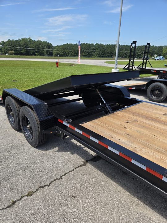 New 2026 Nolan Manufacturing NOL72417KBPTILTHD Equipment Trailer