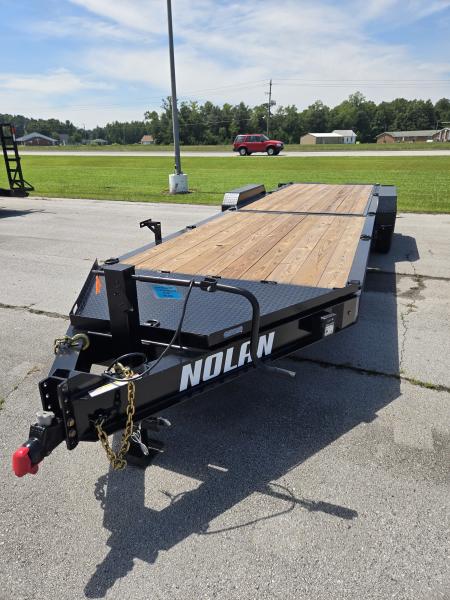 New 2026 Nolan Manufacturing NOL72417KBPTILTHD Equipment Trailer