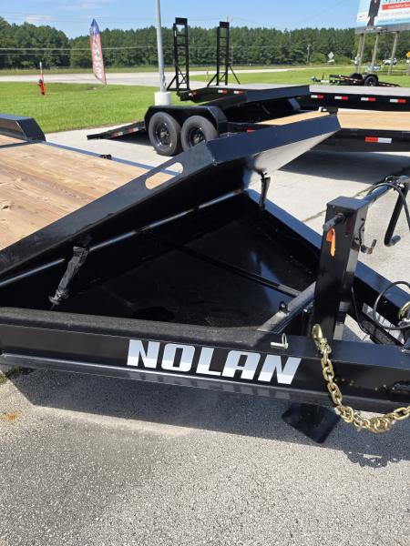 New 2026 Nolan Manufacturing NOL72417KBPTILTHD Equipment Trailer