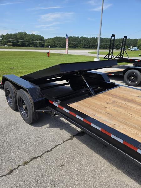 New 2026 Nolan Manufacturing NOL72417KBPTILTHD Equipment Trailer