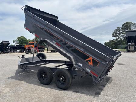 New 2026 RawMaxx GDX KNIGHT 83X14 HIGH SIDE TELESCOPIC CYLINDER 14K GVWR Dump Trailer