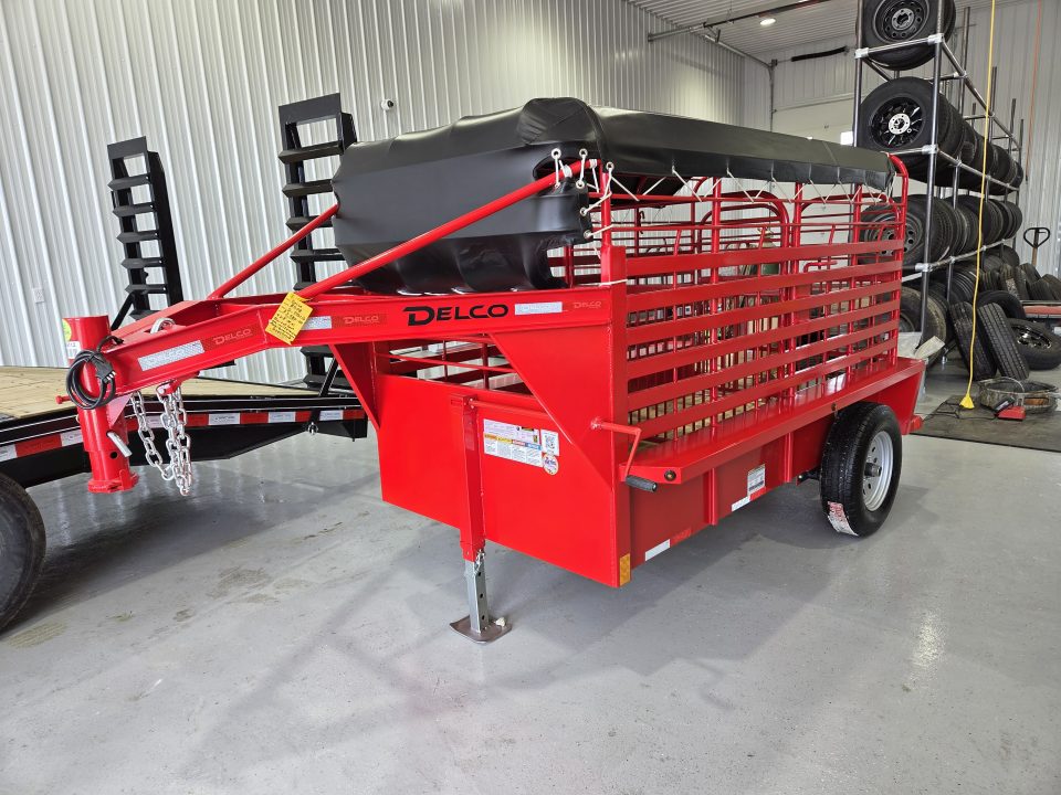 New 2026 Delco Trailers BG08 Mini Bartop / 4'x8' / 2000GVWR