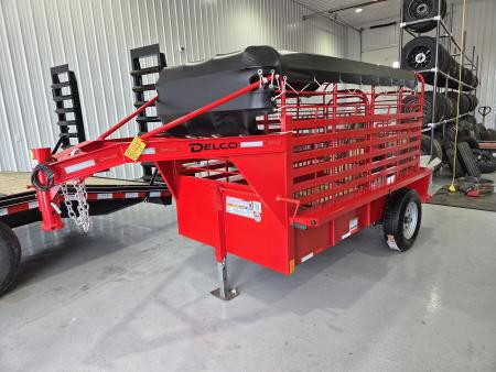 New 2026 Delco Trailers BG08 Mini Bartop / 4'x8' / 2000GVWR