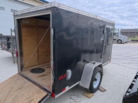 Used 2016 United Trailers 5 x 10 x 5 Cargo / Enclosed Trailer "Poor Man's Ice Castle" with 4 Floor Fishing Holes and New Tires