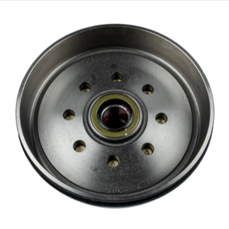 New 12" Hub Assembly 8 on 6.5 Bolt Pattern | 9/16" Studs | 7,000 lb Trailer Hub