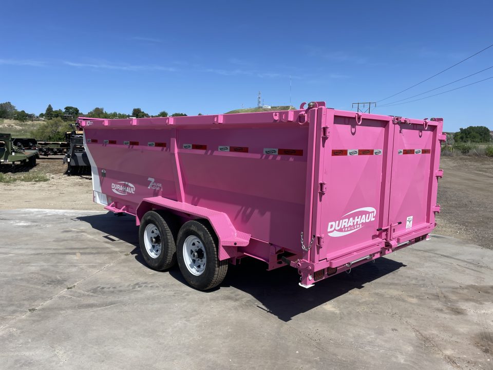 New 2026 Dura-Haul 7x16 14k High Side Dump Trailer