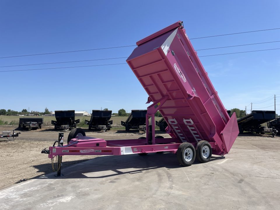 New 2026 Dura-Haul 7x16 14k High Side Dump Trailer