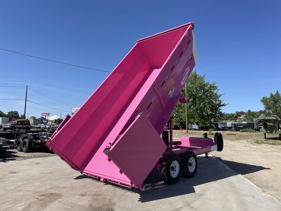 New 2026 Dura-Haul 7x16 14k High Side Dump Trailer