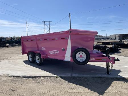 New 2026 Dura-Haul 7x16 14k High Side Dump Trailer