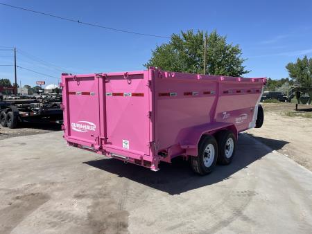 New 2026 Dura-Haul 7x16 14k High Side Dump Trailer