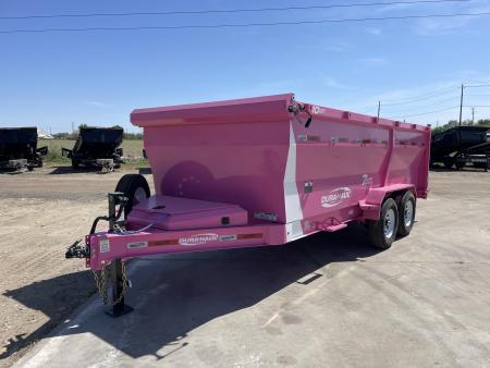 New 2026 Dura-Haul 7x16 14k High Side Dump Trailer