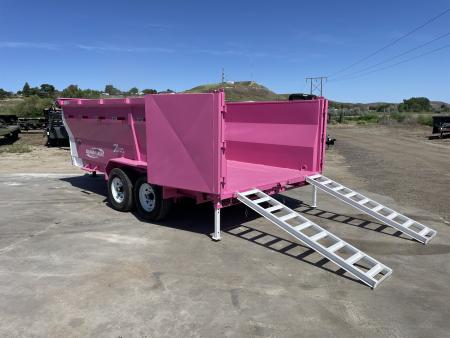 New 2026 Dura-Haul 7x16 14k High Side Dump Trailer