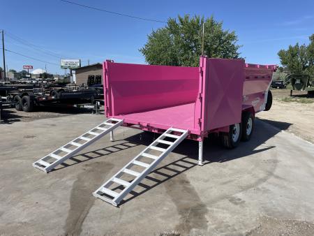 New 2026 Dura-Haul 7x16 14k High Side Dump Trailer