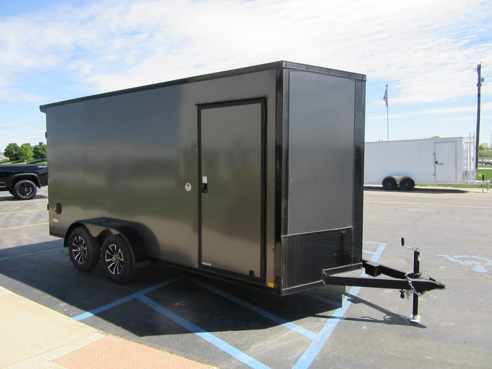 New 2026 Cargo Express 7 x 16 KE-DX8416-070 Cargo / Enclosed Trailer 7K / Black Trim / Rear Flare