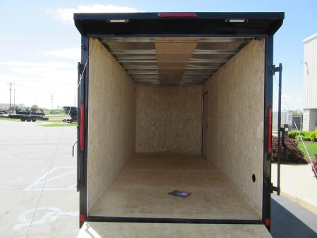 New 2026 Cargo Express 7 x 16 KE-DX8416-070 Cargo / Enclosed Trailer 7K / Black Trim / Rear Flare