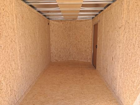 New 2026 Formula Trailers 7 x 14 x 7 Traverse Flat Top V-Nose Cargo / Enclosed Trailer with 7K Set Back Jack, 7K GVWR